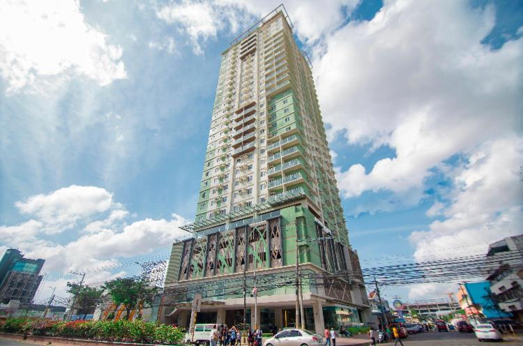 Twin Bed Unit- Migas Haven At Sunvida Tower Aparthotel Cebu Exteriör bild