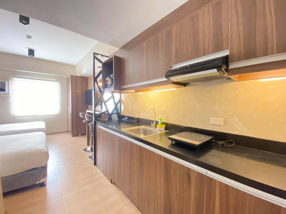 Twin Bed Unit- Migas Haven At Sunvida Tower Aparthotel Cebu Exteriör bild