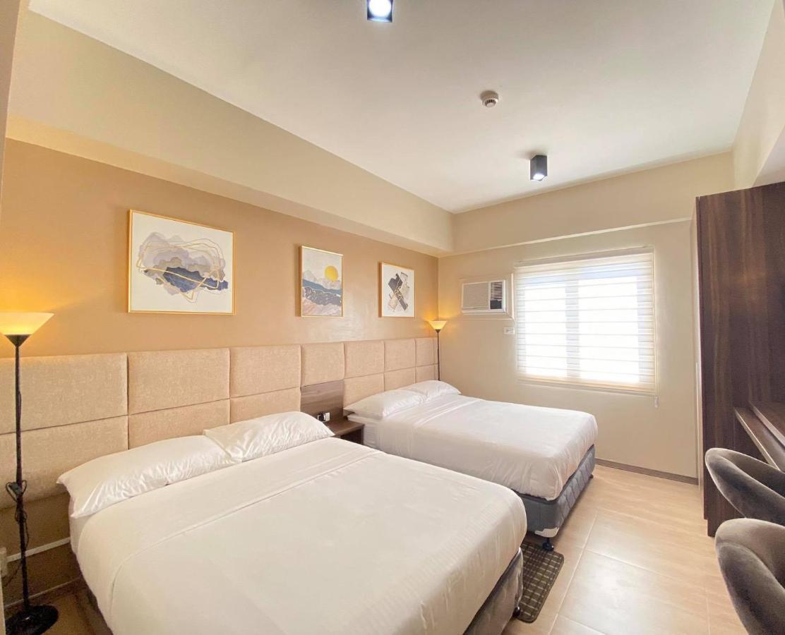 Twin Bed Unit- Migas Haven At Sunvida Tower Aparthotel Cebu Exteriör bild