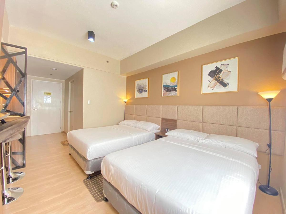 Twin Bed Unit- Migas Haven At Sunvida Tower Aparthotel Cebu Exteriör bild